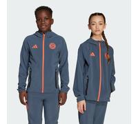 FC Bayern Tiro 25 Competition Vis Tech Giacca da viaggio Bambino Bold Onix / Easy Coral 5-6A
