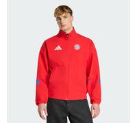 Adidas Felpa con zip Z.N.E. Anthem FC Bayern Munich Rosso XS Uomo
