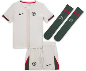 Fc Chelsea 2025/26 Stadium Away, 3 pezzi Nike Replica Maglia da calcio per bambini più piccoli, Phantom/Speed Red/Galactic Jade, HJ5616-031, M