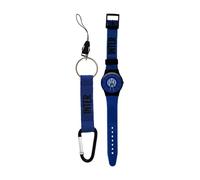 FC INTER KIT OROLOGIO DA POLSO E PORTACHIAVI CON MOSCHETTONE INTER