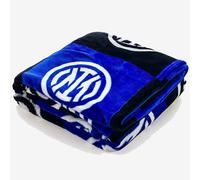 FC INTER PLAID CORAL SOFT TOUCH 150 x 210 cm - PRODOTTO UFFICIALE
