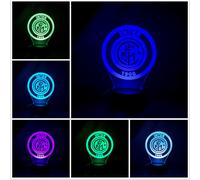 FC INTER serie A Lampada led 3D Personalizza la passione idea REGALO