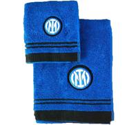 FC Inter Set Asciugamani 1+1 Viso 60 x 100 + Ospite 100% cotone
