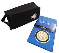 FC Inter Set Beauty + Telo Sport Microfibra - Colore - Nero-Azzurro, Misure - Uni