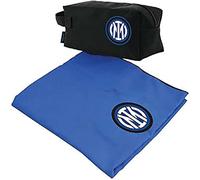 FC Inter Telo Sport 50x100 con Beauty Ufficiale Microfibra Set Viaggio