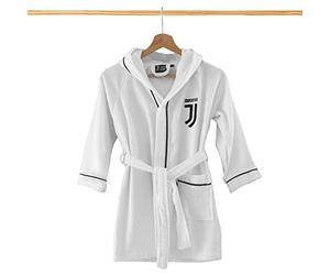 FC JUVENTUS Accappatoio MICROSPUGNA Bambino Nuovo Logo (12/14)