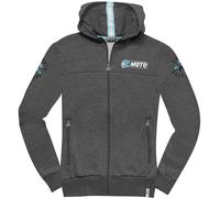 FC-Moto Effortless Felpa con cappuccio da donna, grigio-blu, taglia M per donne
