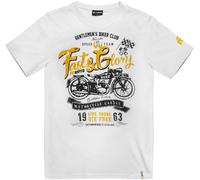 FC-Moto Fast and Glory Maglietta, bianco, taglia S