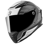 FC-Moto FF130SV Cavion Casco, nero-grigio-bianco, taglia XS per maschi