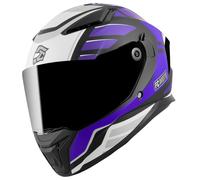 FC-Moto FF130SV Cavion Casco, nero-porpora, taglia XS per maschi