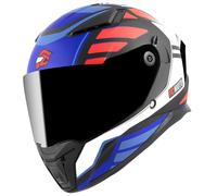 FC-Moto FF130SV Cavion Casco, nero-rosso-blu, taglia M per donne
