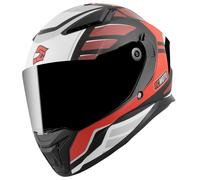 FC-Moto FF130SV Cavion Casco, nero-rosso, taglia S per maschi