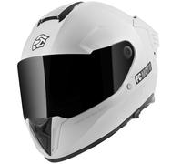 FC-Moto Hawk EVO Solid Casco, bianco, taglia M per maschi