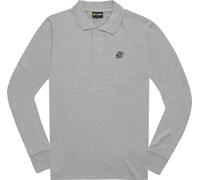 FC-Moto Long Run Polo Longsleeve Camicia, grigio, taglia M per maschi