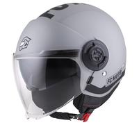 FC-Moto Casco Jet Ralgo – nero-grigio – taglia M – per maschi