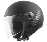 FC-Moto Square-RS Casco a reazione, nero-grigio, taglia L per maschi