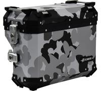 FC-Moto Terreno EVO Camo 36 L Alu Valigia laterale destra con ritaglio, nero-grigio-bianco