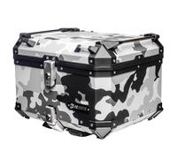 FC-Moto Terreno EVO Camo 55 L Alu Bauletto, nero-grigio-bianco, taglia 55
