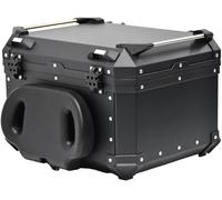 FC-Moto Terreno Expert 55 L Alu Bauletto con schienale regolabile, nero, taglia 55 per maschi