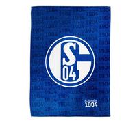 FC Schalke 04 Coperta Copriletto in pile di flanella, 150 x 200 cm