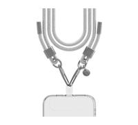 FC Tracolla Cordino Paillette Argento