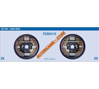 Kit Freno Posteriore Tamburo Lancia Musa 1.3 Mjet 70 CV Ganasce Cilindretti