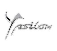 FCA Fiat | Emblema Posteriore Ypsilon Lancia Ypsilon 2011-> Metallico, Plastica, Metallo, o Acrilico, Specifico del veicolo, Autovettura