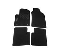 FCA Tappetini 500 e 500 Hybrid Tappetini anteriori e posteriori neri con logo 500 sul lato guida Originale