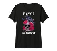 Fcawf You Had Me At Trigger Warning Dark Romance Smutty Book Maglietta Premium