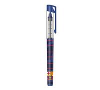 FCB CYPBRANDS FC Barcelona - Prodotto Ufficiale (CyP Brands), Penna a Sfera Roller Rossa e Blu con Inchiostro Liquido, con Cappuccio, Prodotto Ufficiale (CyP Brands)