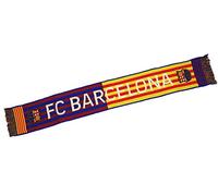 FCB Sciarpa FC Barcelona Tessuto Azulgrana See