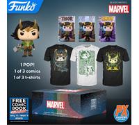 FCBD 2020 Funko PX MARVEL Loki Esclusivo Pop E Maglietta Mystery Box