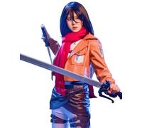 FCCAM Ackerman Cosplay Scout Reggimento Travestimento Carnivale Costume Halloween Set XXL