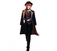 FCCAM Chuuuya - Costume cosplay per cosplay da bungo Stray Dogs per cosplay di anime Chuya Nakahara, taglia M