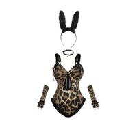 FCCAM Costume da coniglio, da donna, sakurajima, maggio, costume per cosplay, anime senpai Bunny Suit con orecchie