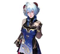 FCCAM Ganyu - Costume da cosplay Genshin cosplay Impact Outfit Lantern Rite Cosplay Costume Liyue's Dress S