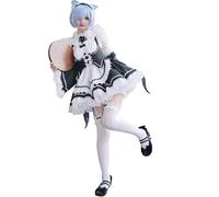 FCCAM Re0 Rem Cosplay Maid Dress Maid Cosplay Maid Dress Maid Dress Costume Cosplay Donna Anime Re:Life in a different world from zero, M