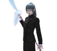 FCCAM Zenin Maki Cosplay Jujutsu Kaisen Cosplay Zenin Maki Cosplay Costume Cosplay Costume Carnevale Halloween Cosplay Costume Zenin Maki Cosplay con bicchieri S
