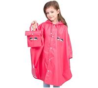 Fccrian Impermeabile per bambini e bambine, giacca per bambini e bambine, 16 vestiti (rosso, 1-2 anni)