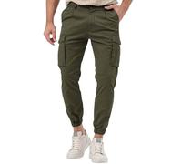 Fccrian Pantaloni cargo larghi da uomo, militari, da combattimento, pantaloni da lavoro, atletica, viaggi, sport, allenamento, escursionismo, da uomo, per palestra, motociclisti, corsa, tuta da uomo