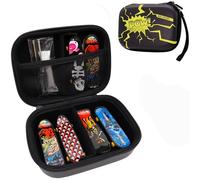 FCDYLBD Custodia per tastiera Teck Deck Ultra DLX Finger Skateboard, custodia compatibile con 8 mini skateboard (nero)