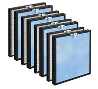 FCFMY 4 set di filtri dell'aria di ricambio per purificatore HSP001 Smart True HEPA, filtrazione a 4 fasi di pre-filtro fine, carbone attivo, catalizzatore freddo e filtro HEPA H13 True