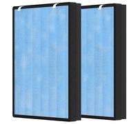 FCFMY Set di 2 filtri di ricambio compatibili con purificatore d'aria HSP002 Smart True 2.0, 4 fasi di filtrazione con H13 True HEPA e filtro a carbone attivo