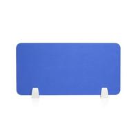 FCfpxwtz Paravento in Feltro per scrivania, Divisorio da scrivania Privacy Riduzione del Rumore Blocco visivo Multicolor Dimensioni Multiple(Blue,L 90*W 30cm)