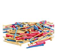 FCfpxwtz Tee da Golf di Alta qualità, Tee da Golf 1000/500/250 Pezzi 2,75-3,25 Pollici 7 Volte più Resistenti del Legno riducono l'attrito(250 Count 70mm Mixed)