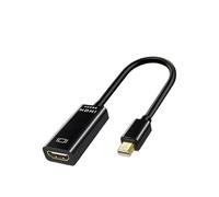 FCJPYRAPS Adattatore Mini DisplayPort a HDMI Cavo Mini DP for Thunderbolt 2 Convertitore HDMI for MacBook Air 13 Surface PRO 4 Linea di conversione Display
