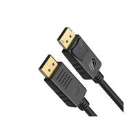 FCJPYRAPS Cavo DisplayPort 1.2 4K60Hz 21,6 Gbps HDR DP a DP Video Audio Adattatore for PC Laptop TV Proiettore PS4 Monitor Cavo Display Port Linea di conversione Display(5m)