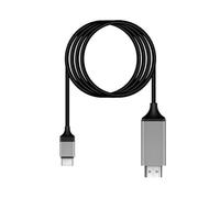 FCJPYRAPS Cavo HDTV USB3.1 4K Compatibile con Tipo C a HDMI for Telefono Android for collegare la TV allo Stesso Dispositivo con Schermo, Linea di conversione del Display da 2 m