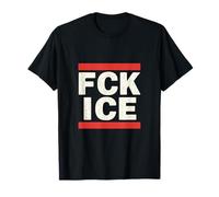 FCK Ice Messaggio Forte Protesta Attivismo Sociale Maglietta