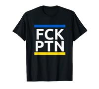 FCK PTN - Maglietta anti-guerra con la solidarietà ucraina Maglietta